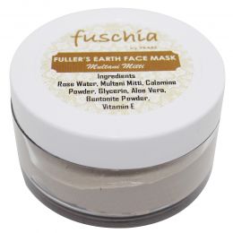 Fuschia: Fuller's Earth Face Mask Multani Mitti - 100gm