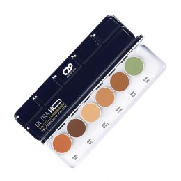 C2P Pro: Ultra HD Cover & Conceal 6 In 1 Supraemeshield Corrector & Foundation Palette - 21gm