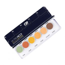 C2P Pro: Ultra HD Cover & Conceal 6 In 1 Supraemeshield Color Corrector Palette - 21gm