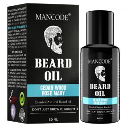 Mancode: Beard Oil - Cedar Wood & Rose Mary - 60ml