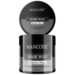 Mancode: Hair Wax Strong Hold Glossy Stylish - 100gm