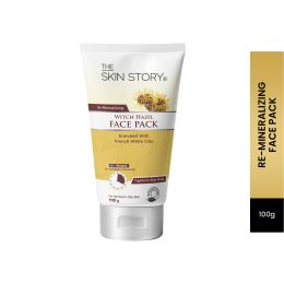 The Skin Story: Re- Mineralizing Witch Hazel Face Pack - 100 gm