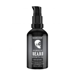 Mancode: Ayurvedic Beard Growth Oil for men - 50ml