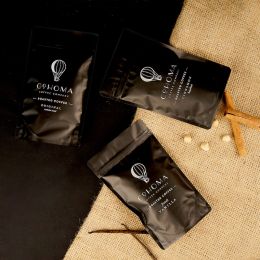 Cohoma Coffee: Variety Sampler Box (Original & Natural Flavoured) - Roasted Coffee (with PureBrew Filter Inside)