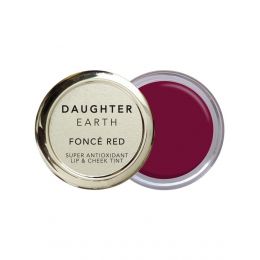 Daughter Earth: 100% Vegan Super Antioxidant Lip & Cheek Tint- Fonce Red (Maroon) - 4.5gm
