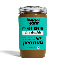 Happy Jars: Happy Jars Dark Chocolate Peanut Butter 290g