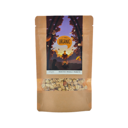 I say organic: Roasted Masala Peanuts - 100g - Pack of 3