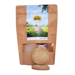 I say organic: Lemon Cookies - 125g - Pack of 3