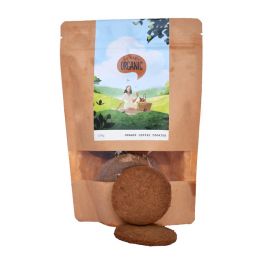 I say organic: Orange & Coffee Cookies - 125g - Pack of 2