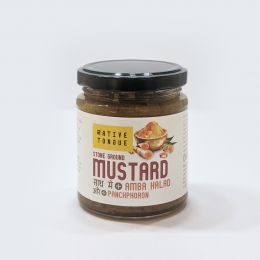 Native Tongue: Stone Ground Mustard with Amba Halad and Panchphoron - 200gm