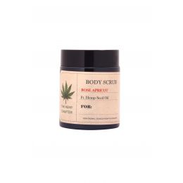 The Hemp Chapter: Body Scrub Rose - 300gm