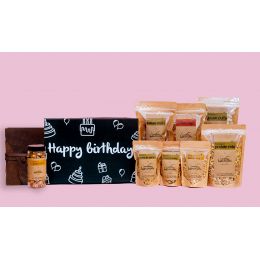 Foodcloud: Happy Birthday Treats Gift hamper - Pack of 9