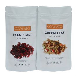 CCOLATO: Green Leaf Mukhwas & Paan Blast - 100gm each