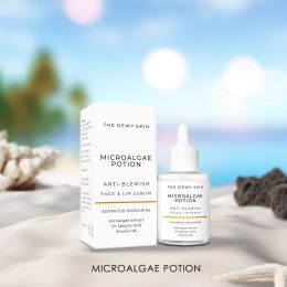 The Dewy Skin: Microalgae Potion Anti-Blemish Face & Lip Serum - 30ml