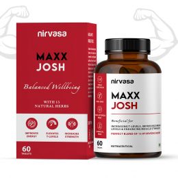 Nirvasa: Maxx Josh Testo Tablets - 60 Tablets