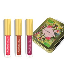 Daughter Earth: Glitter Lip Gloss - Pack of 3 (2.5ml each)