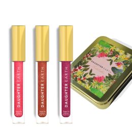 Daughter Earth: Glitter Lip Gloss - Pack of 3 (5ml each)