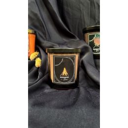 Monsoon & Chai: Firewood Crackle Scented Soy Candle