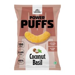 Mr. Makhana: Power Puffs - Coconut Basil - 2X60gm