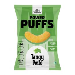 Mr. Makhana: Power Puffs - Tangy Pesto - 2X60gm