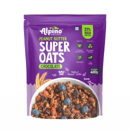 Alpino: Peanut Butter Super Oats Chocolate - 400gm