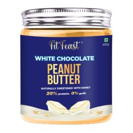 FitFeast: White Chocolate Peanut Butter - 400gm