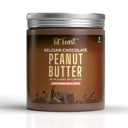 FitFeast: Belgian Chocolate Peanut Butter - 400gm