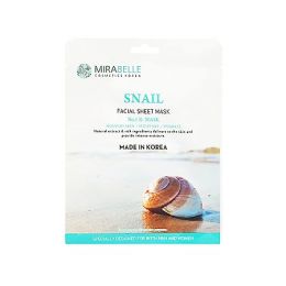 Mirabelle: Snail Facial Sheet Mask - 25ml