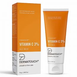 Dermatouch: Vitamin C 3% Face Wash - 70gm