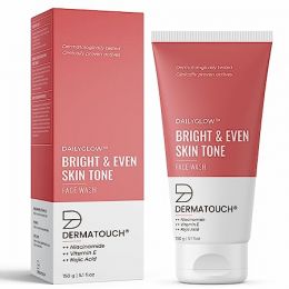 Dermatouch: Dailyglow Bright & Even Skin Tone Face Wash - 150gm