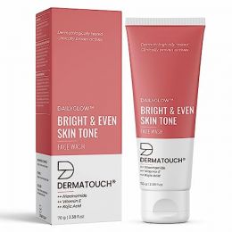Dermatouch: Dailyglow Bright & Even Skin Tone Face Wash - 70gm