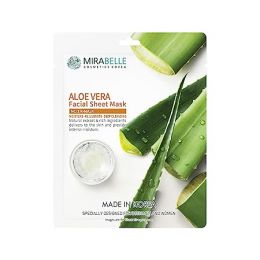 Mirabelle: Aloe Vera Facial Sheet Mask - 25ml