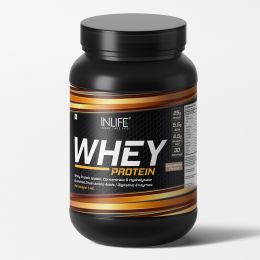 INLIFE: Whey Protein Isolate Concentrate - Cafe Mocha - 1Kg