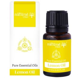 Natural Vibes: Lemon Pure Essential Oil - 10ml