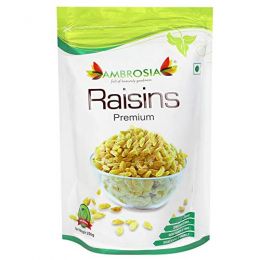 Ambrosia: Premium Indian Green Raisins - Pack of 4 (250gm each)