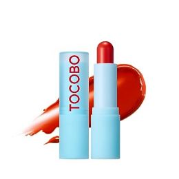 Tocobo: Glass Tinted Lip Balm - Tangerine Red - 19gm
