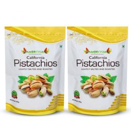 Ambrosia: Special Offer -California Roasted & Salted Pistachios - Pack of 4 - (250gm each)