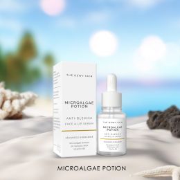 The Dewy Skin: Microalgae Potion Anti-Blemish Face & Lip Serum - 10ml