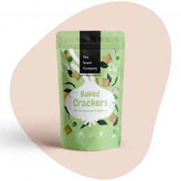 The Snack Company: Sour Cream Onion Crackers - 80gm