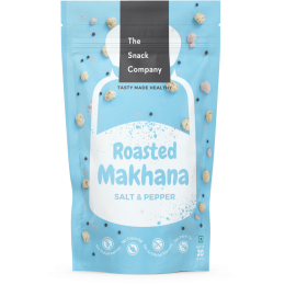 The Snack Company: Salt and Pepper Makhana 20gm