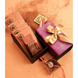 Kokomae: Rakhi Hamper with top quality indian Chocolate