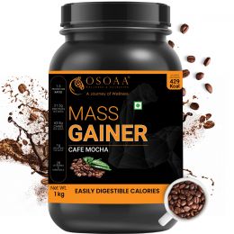 OSOAA: 1:3 Lean Mass Gainer 1Kg (Cafe Mocha)