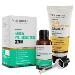 Dr. Sheth's: Haldi & Hyluronic Glow Combo