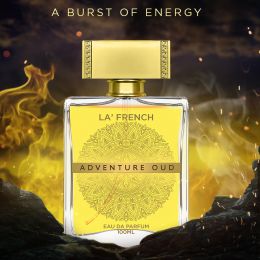 La' French: Adventure Oud Eau De Perfum for Men and Women - 100ml