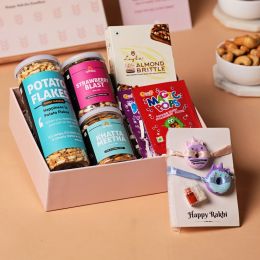 Omay Foods: Kids' Little Dreamers Rakhi Gift Box