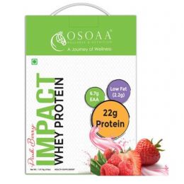 OSOAA: Impact Whey Protein 1.81 kg (Pink Berry)