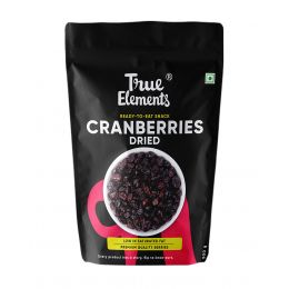 True Elements: Dried Whole Cranberries - 500 gm