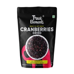 True Elements: Dried Whole Cranberries 125gm