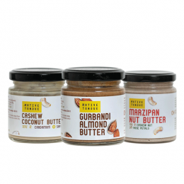 Native Tongue: Combo of Assorted nut butter - 130g*3