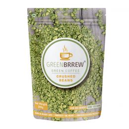 Greenbrrew: Green Coffee Crushed Beans - 200gm